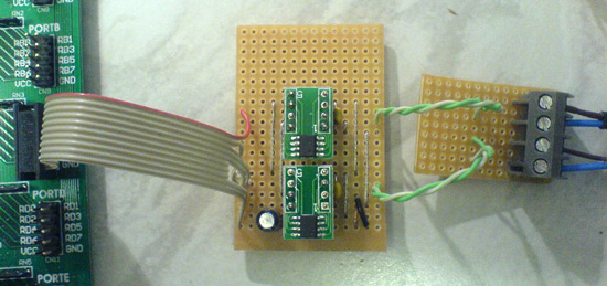 Testing MAX6675 thermocouple drivers